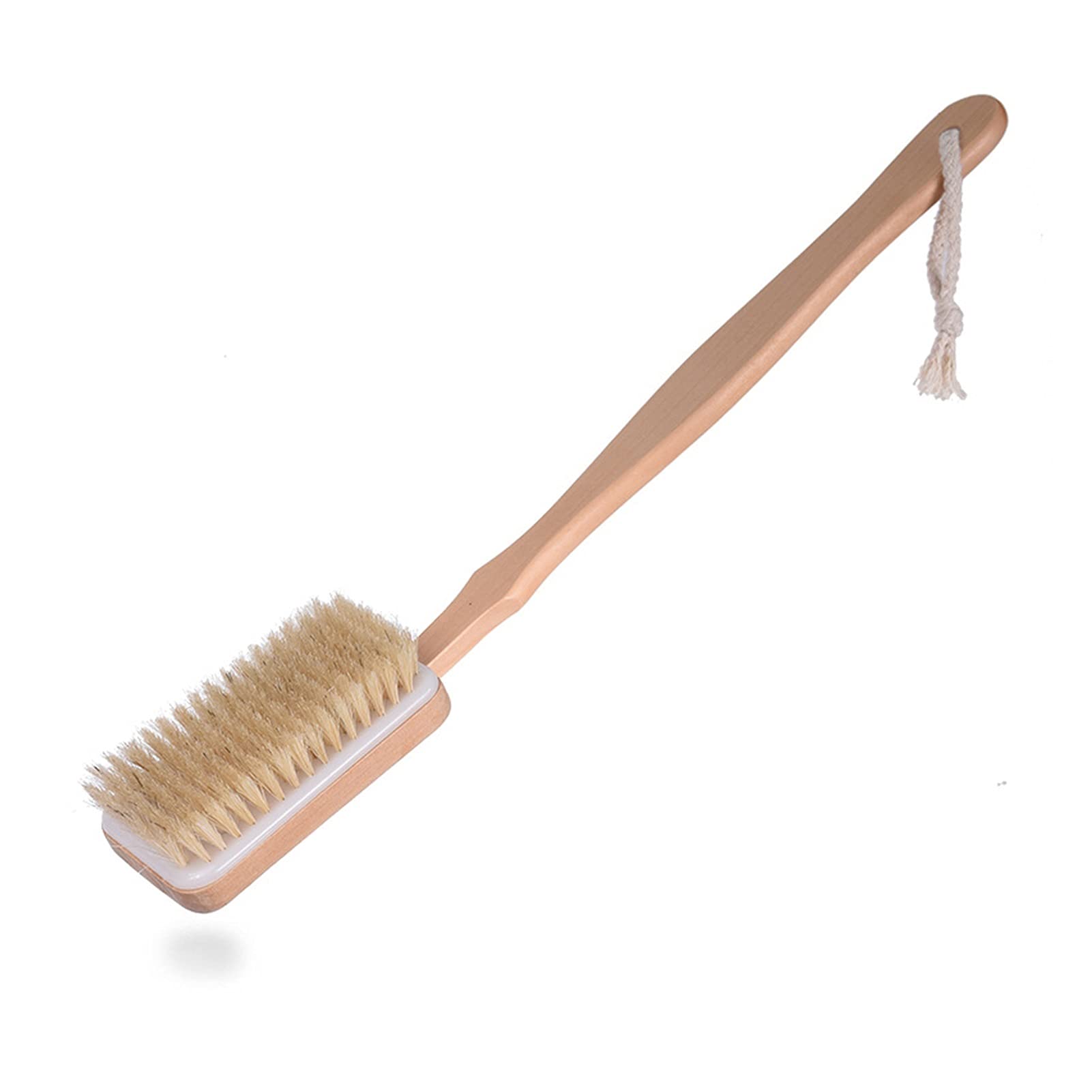 HMTE Cepillo Cepillo para Ducha Kit de exfoliación Exfoliante, Cepillo seco, Esponja Vegetal para Fregar la Espalda Toallas