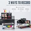 VHS to Digital Converter 2.0, HD Video to Digital Converter Recorder with Remote, Convert Record Analog Video Audio from VHS/VCR, DVR/DVD/Hi8/Mini DV/Camcorder/Gaming Consoles(Tapes Players Needed)