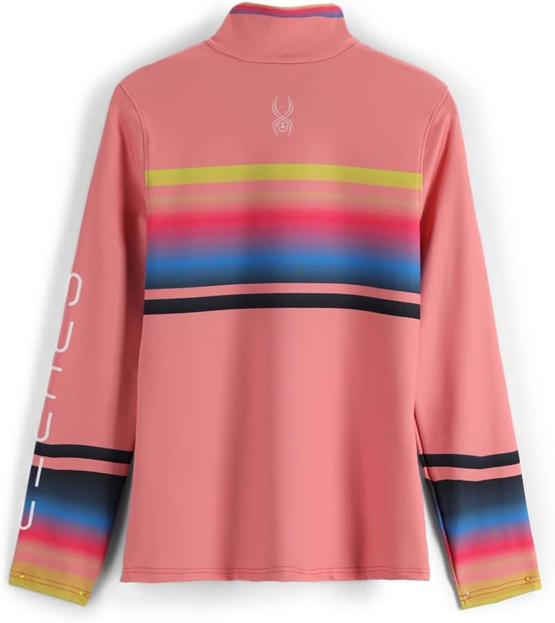 Spyder Womens Ombre Half Zip T-Neck