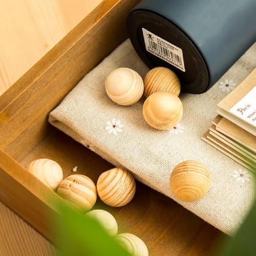 Bolas de Madera Aromáticas para Ropa 8 Piezas miniatura 7