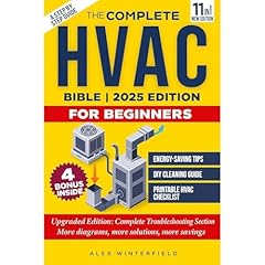 The Complete HVAC BIBLE for Beginners Audiolibro Por Alex Winterfield arte de portada