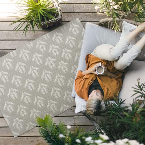 Tapis de sol vinyle 60x90 cm : la solution imperméable contre la décoloration des sols de balcon - 3