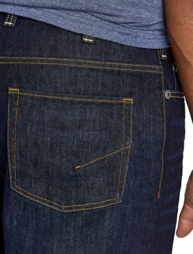 True Nation by DXL Men's Big and Tall Refined Blue Relaxed-Fit Jeans, Refined Blue4