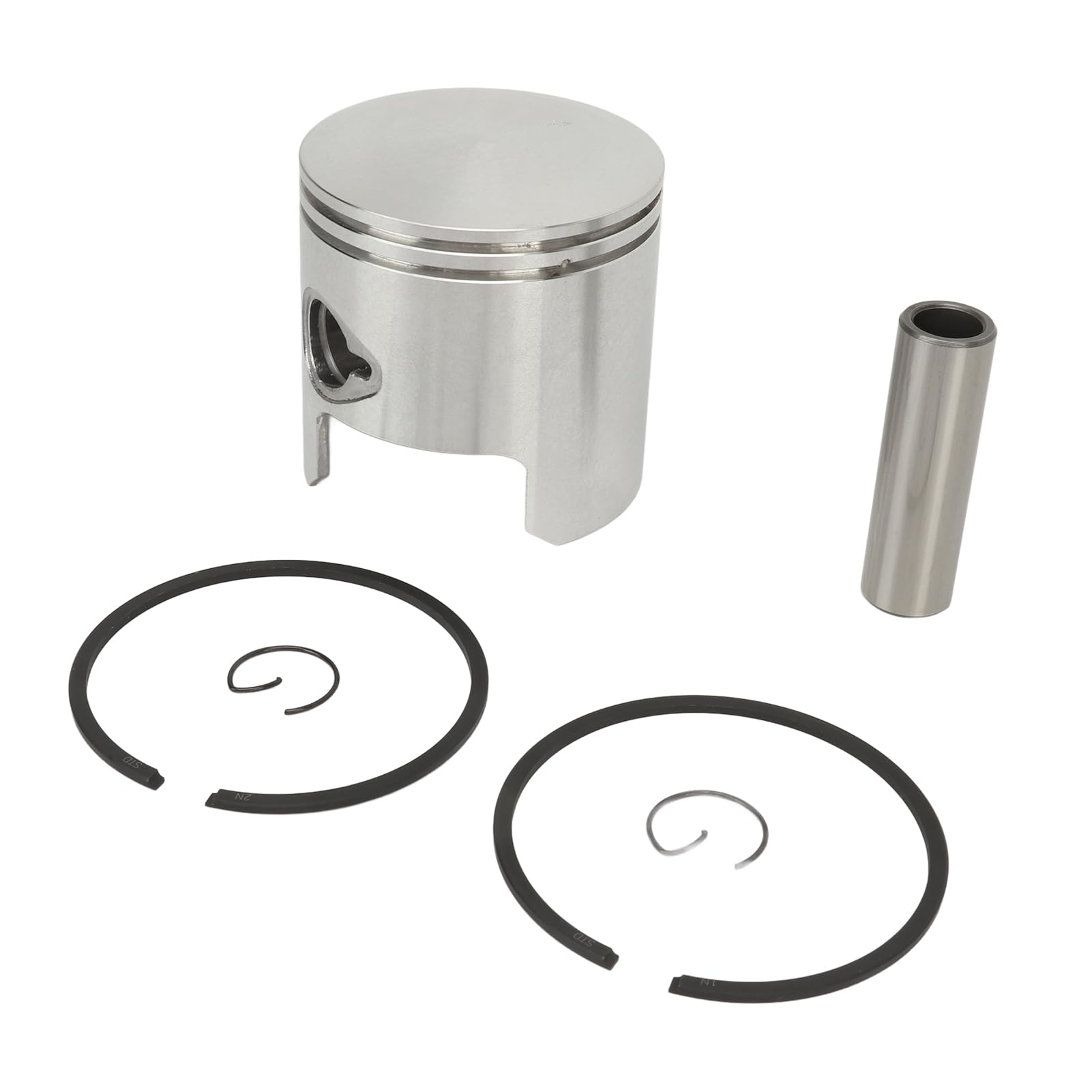 Fydun Kit Pistone, Set Fasce Elastiche Marine Kit Fasce Elastiche 3C8 00001 Set Pistone e Fasce Elastiche 0 68 Mm per Motori Fuoribordo Tohatsu M40D M50D M40D2 M50D2 2 Tempi 3