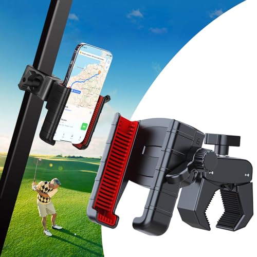 Efocakiox Golf Cart Phone Holder Mount