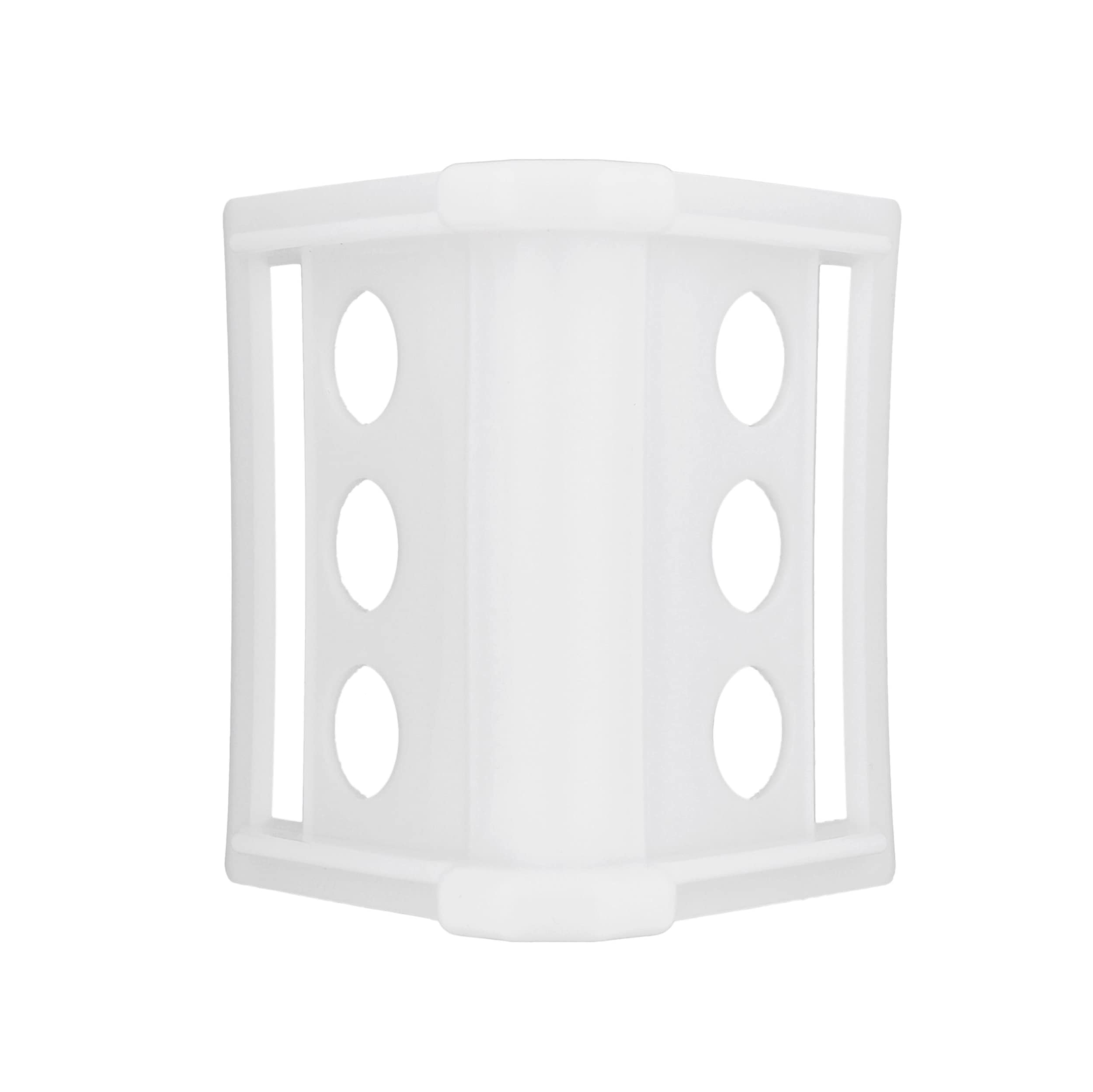 Bob's Industrial Supply BISupply Cargo Edge Protectors White 10 Pack – Protezioni angolari per cinghie di carico, protezione per cinghie angolari
