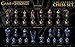 USAOPOLY Game of Thrones Collector's Chess Set | 32 Custom Sculpt HBO Game of Thrones TV Characters Chess Pieces | 2 Players | Ages 18+
