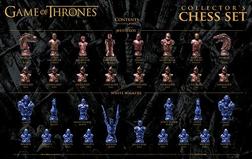 Juego de Ajedrez Game of Thrones Collector's Chess Set miniatura 4
