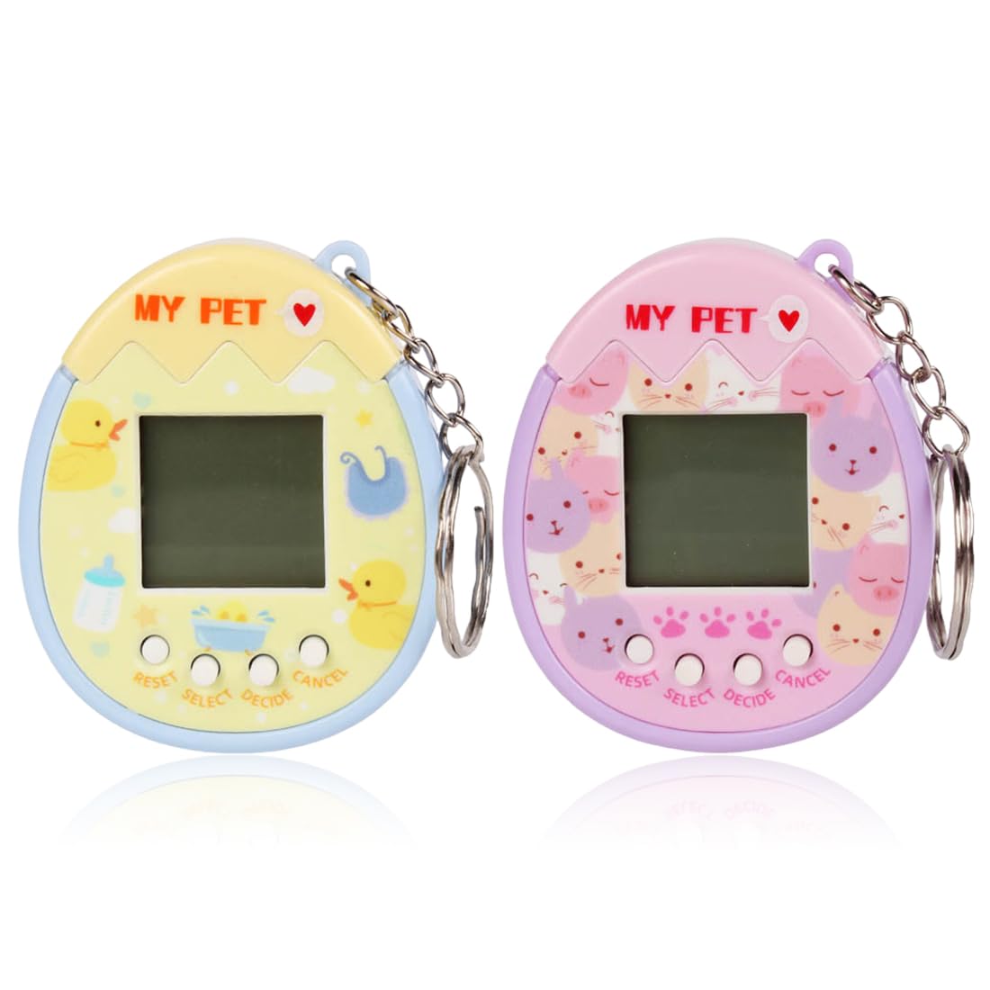 ECELEN Tamagotchi Électronique Portable-Jeu Virtuel Interactif De Soins Pour Animaux-Jouet