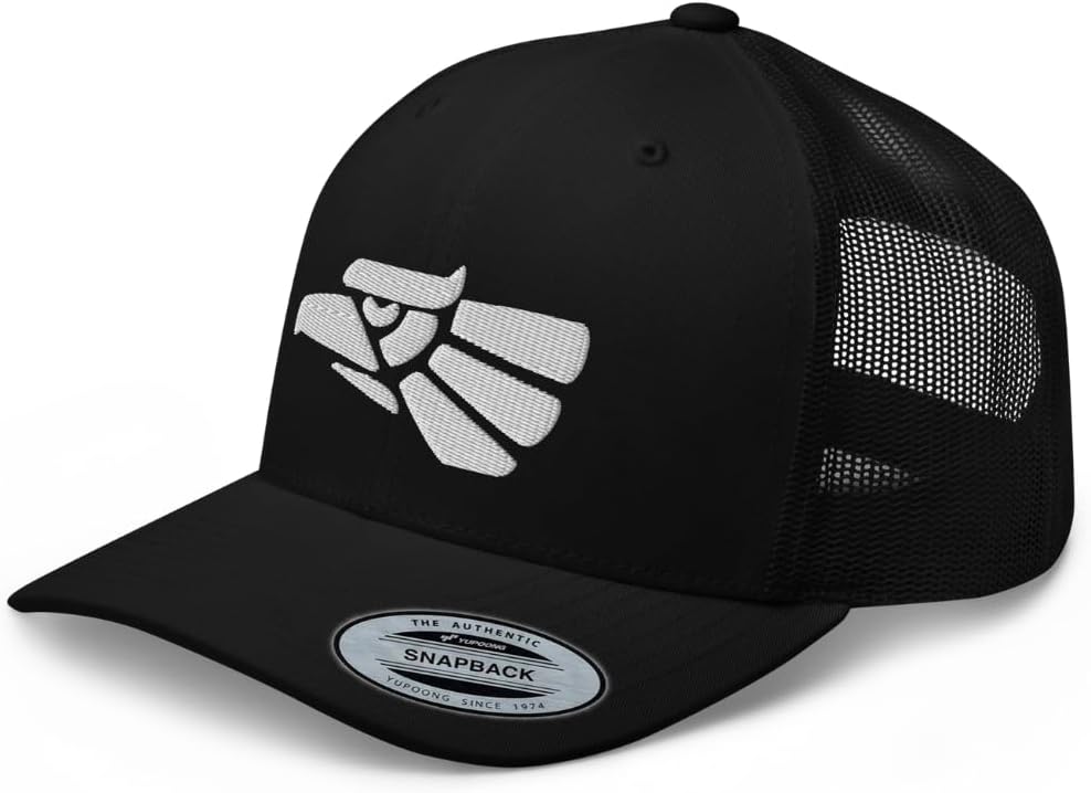Hecho en Mexico Premium Trucker Hat Curved Bill Mid Crown Adjustable Mexican Cap