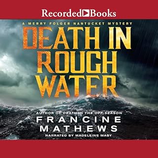 Death in Rough Water Audiolibro Por Francine Mathews arte de portada