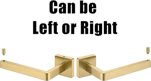 Miniatura 3 de JQK Soporte de papel higiénico dorado, dispensador de papel de seda de acero inoxidable 304 de 5 pulgadas de grosor de 0.031 in para baño, soporte