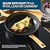 Farberware Forged Induction Ceramic Nonstick Cookware Set, 12-Piece, Black Pots & Pans #3