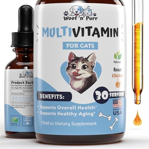 PetHonesty Cat Multivitamins + Cat Hip & Joint Support