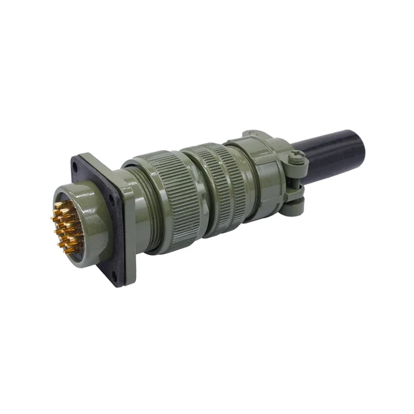 Conectores circulares 5015 MS3106 macho y hembra con acoplamiento roscado estable