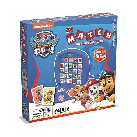 PAW PATROL Top Trumps Match Board Game 