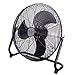 JATA VC3000 - Ventilador de aire industrial con 3 aspas metálicas. Gran ventilación. 3 velocidades. Multiorientable. Rejilla protectora trasera y delantera. Medidas: 50 x 55 cm