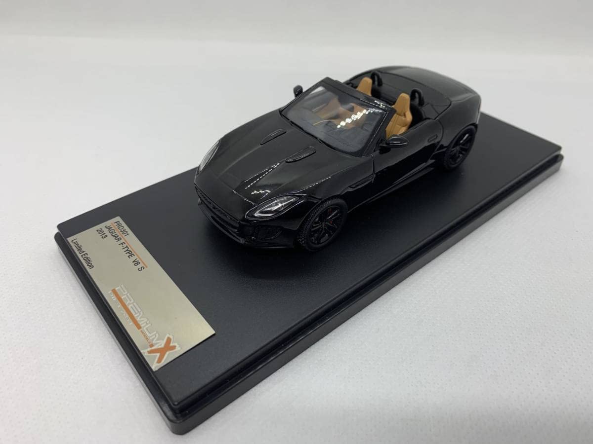 Amazon | Premium X 1/43 ジャガー Jaguar F-TYPE V8 S 2013 ブラック