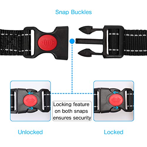 image for Babyltrl Silver Big Dog Harness No-Pull Anti-Tear Adjustable Pet Harne