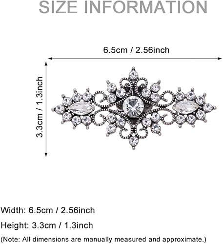 Miniatura 6 de Ruihfas 1 par de zapatos de moda para mujer, decoración extraíble de diamantes de imitación, accesorios para zapatos de tótem