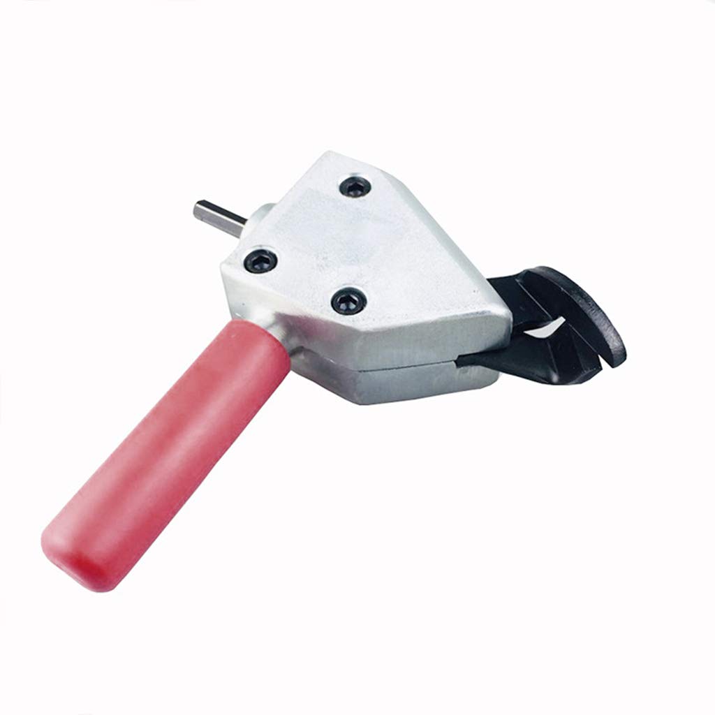 Taladros eléctricos Tijeras para hojalatero Tijeras de fijación de Acero dentado Accesorio de Corte Tijeras para Chapa metálica Cortadores