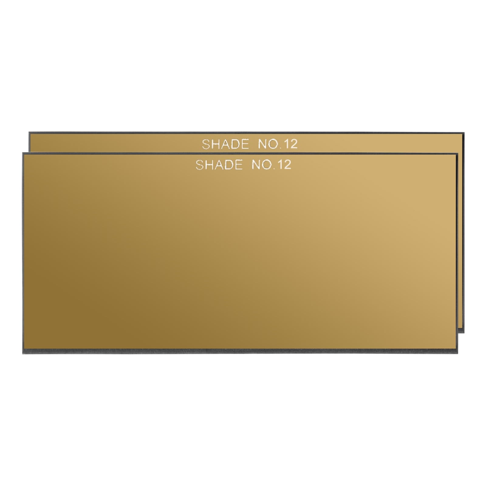 PATIKIL Gold Welding Glass Lens Shade 12
