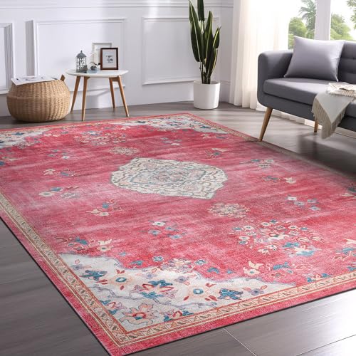Alfombra Beverly Rug Boho Antideslizante 6x9 miniatura 6
