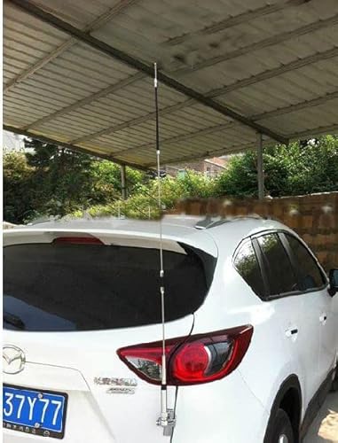 Fumei Hh-9000 Quad-Band High Gain Mobile Radio Antenna 29.6/50.5/144/435 Mhz Stainless Steel Vehicle Whip Antenna For Tyt Qyt Wouxun Car Radios Th-9800 Kg-Uv920R Ft-8900R #TOP4