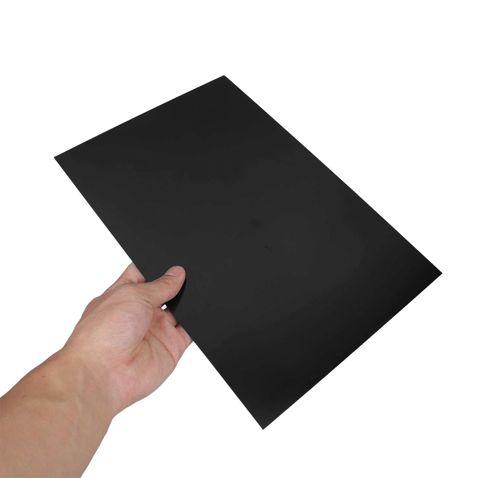 SEWACC Plaques D'aluminium Anodisé Noir 3pcs, Matériau Aluminium 5052 Solide et Résistant à L'usure, pour Gravure et Fabrication de Panneaux Élégants
