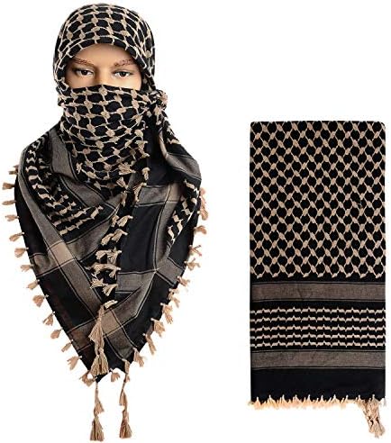 scarf arab shemagh tactical inches desert wrap military premium quantity