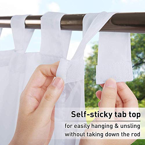 Ryb Home RYBOTDSHEERVLCTAB-5484S03 Outdoor Curtain For Patio thumb #1