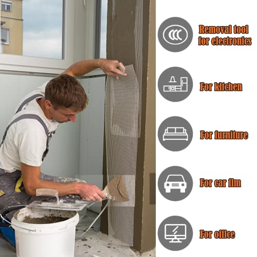 Putty Knife, 7Pcs Paint Scraper Spackle Knife, Putty Knife Set, Taping Knives, Metal Putty Scraper, Stainless Steel Scraper Tool For Spreading Drywall Spackle Mud, Taping, Paint, Wallpaper, Decals #TOP1