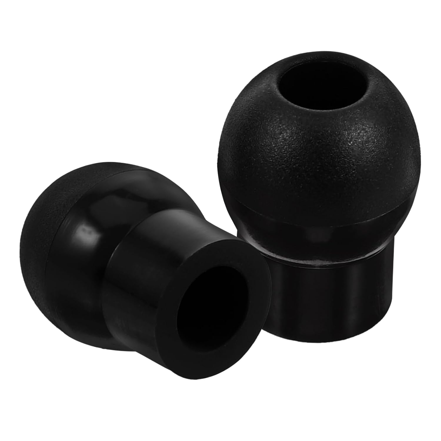 SOLUSTRE 4pairs Replaceable Ear Tips Silicone Earplugs for Earbuds Easy to Clean Comfortable Fit Suitable for Stethoscope Listening