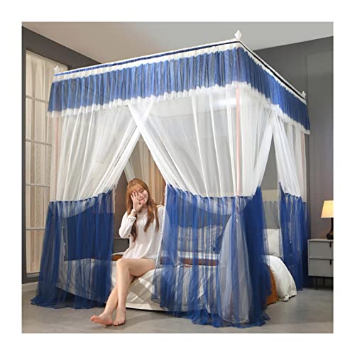 Mosquitera de cama 180x220 cm con estructura de aluminio estilo 1 2