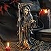 Pacific Trading Santa Muerte Black Gown Figurine Death 10 Inch