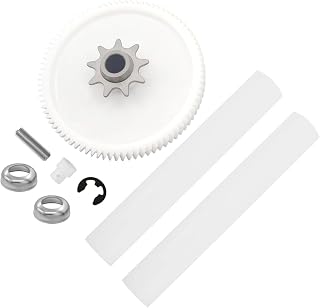 Drive Gear Component Trash Compactor Gear Kit Replacement Bundle With Gear Shaft Washer Retainer Smooth Iron Build Suitable for appliance maintenance household repair