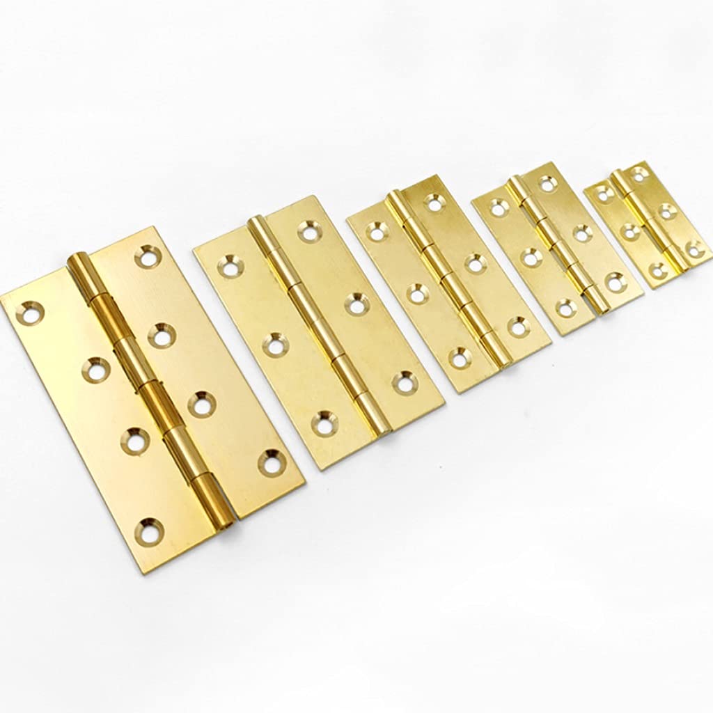 Golden Copper Hinge, Cabinet Door Wardrobe Casement Furniture Hardware Hinges