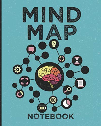 Mind Map Notebook: A Design Thinking Notebook for Mind Mapping, Brainstorming, Planning, and Visual Thinking. The Mind Map Book Gift. Design Thinking ... thinkers. Modern Visual Design For The Mind.