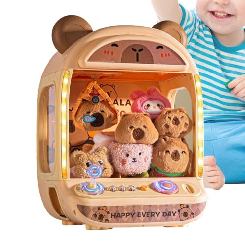 Claw Machine - Juego Divertido Interactivo, Dispensador De Premios Candy Grabber | Juguete De Habilidad De Juego De Garra | para Uso En Interiores Y Exteriores, Viajes En Casa, Niños, Niñas, Ni