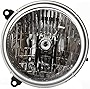 Evan-Fischer Headlight Assembly Compatible with 2003-2004 Jeep Liberty Halogen Driver Side