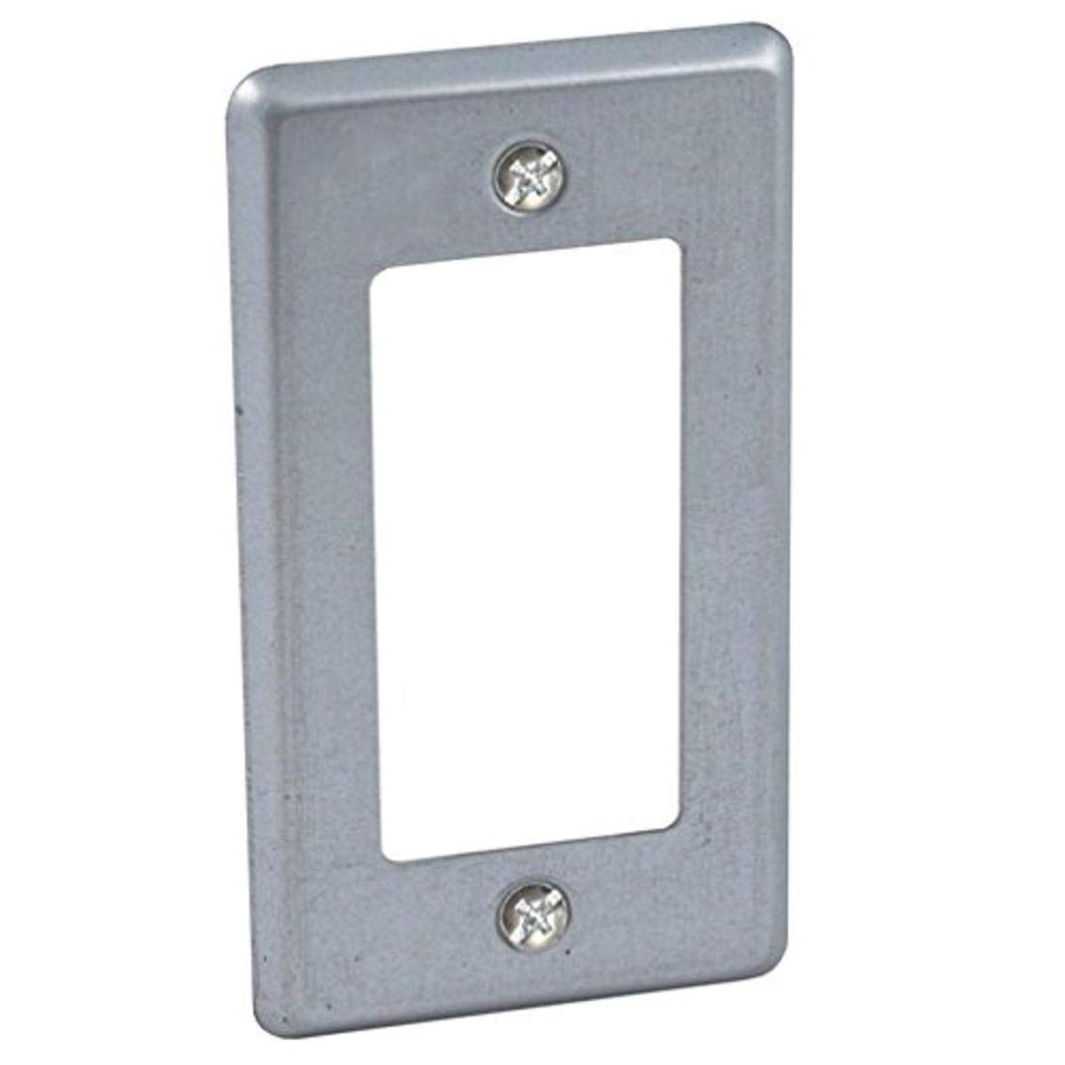 Hubbell-Raco 862 Handy Box Cover, 4" x 2", GFCI (Pack of 25)