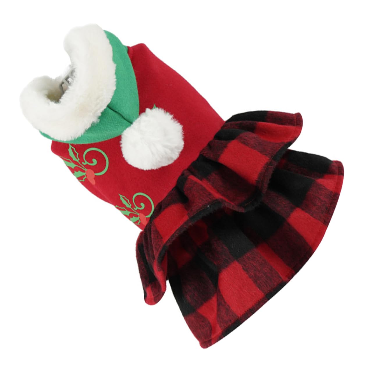 minkissy 3 Stücke Haustier Hund Weihnachten Transformation Kostüm Nette Hund Kostüme Xmas Hund Kleidung Katze Weihnachten Outfits Welpen Weihnachtskostüm Hund Weihnachten Tuch Kleid Polyester Erdtöne