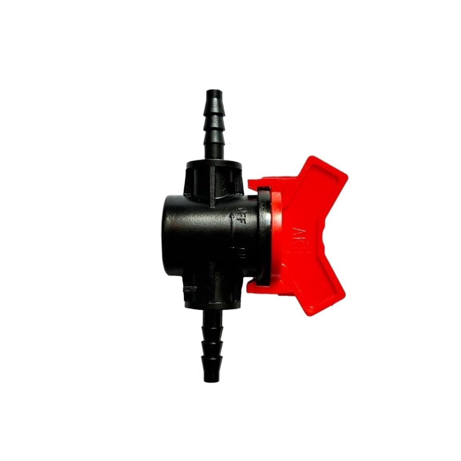 TAZYYZUU 2Pcs Barbed Ball Valve In-Line Shut-Off Switch with Hose Barb Connector for Drip Irrigation Aquarium Garden(5mm 2pcs)