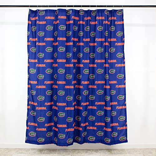 Image of College Covers Everything Comfy Florida Gators Bright and Colorful Shower Curtain Cover