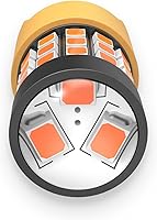 Vista 8 de Alla Lighting Nuevamente Actualizado 7440 7443 Bombillas LED para Luces de Freno, Traseras, Señalización de Giro (Amarillo Ámbar)
