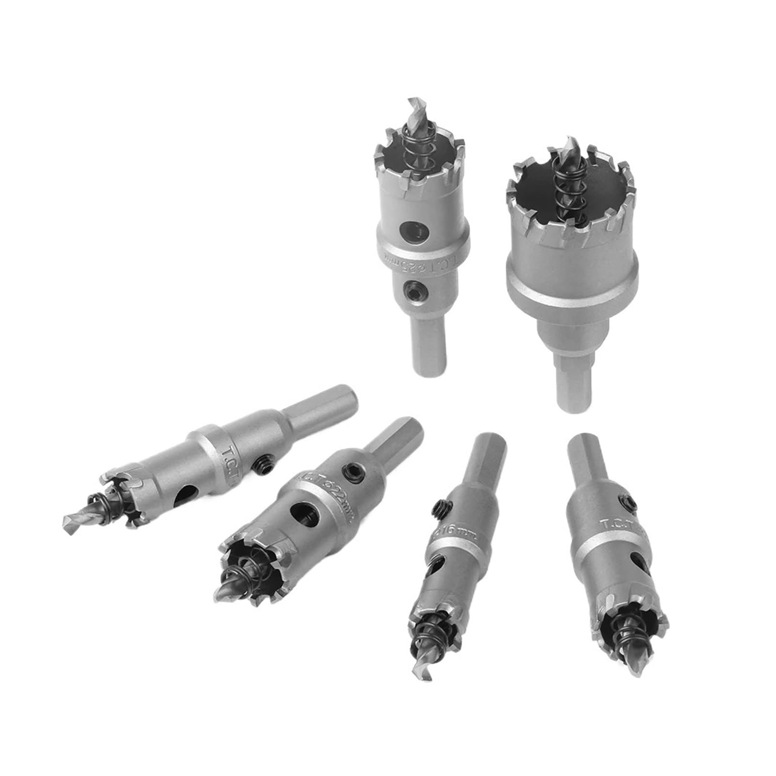 1 Pc 5A Carbide Tip TCT Drill Bit Hole Saw 12-150mm Set Cutter For Stainless Steel Metal Alloy Drilling(110mm)