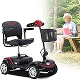 ★ El asiento ergonómico es cómodo y alivia la fatiga. El asiento giratorio de 360 ​​° ajustable en altura garantiza un cómodo respaldo y alivia la fatiga de una sentada sedentaria. El respaldo plegable y el reposabrazos ajustable facilitan la entrada y salida.