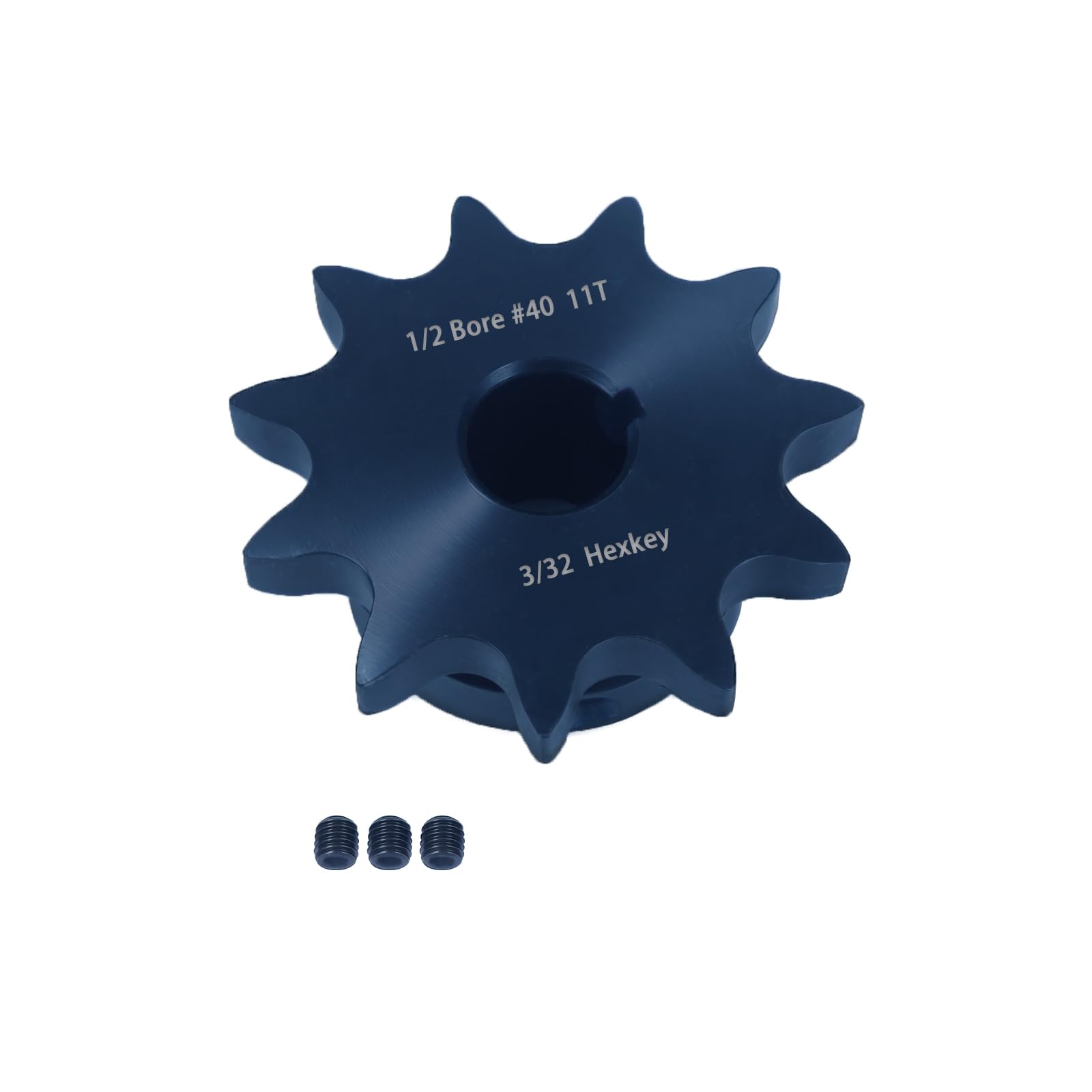 #40 Sprocket 21T 1" Bore Hardened Black Oxide — Amazon image 9