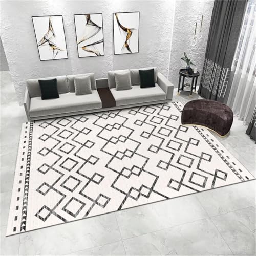 Tapis de chambre à coucher gris 60x90 décoration maison salon - 2