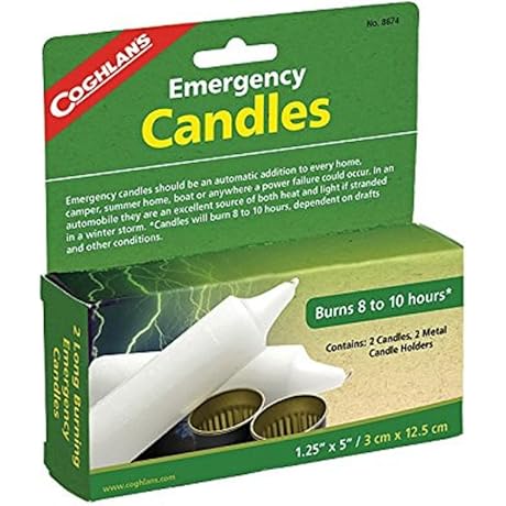 Coghlan's Long Burning Emergency Candles: Essential Preparedness for Power Outages